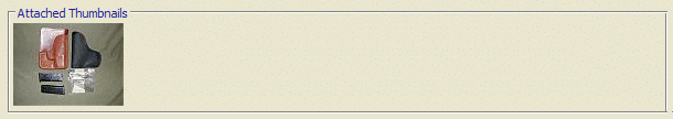 How your attachment will show below your post